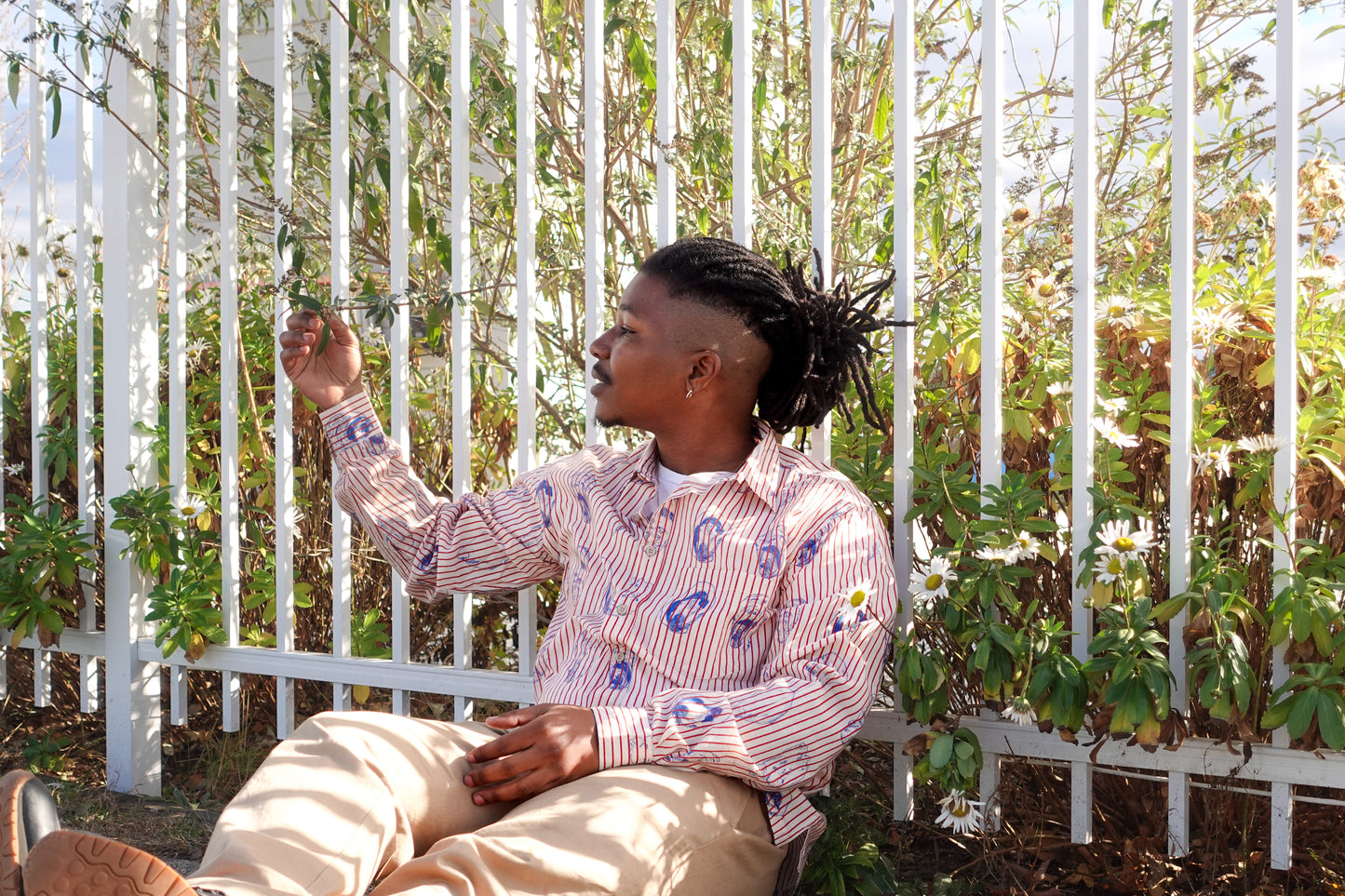 Long Sleeve Button Down - Oyster