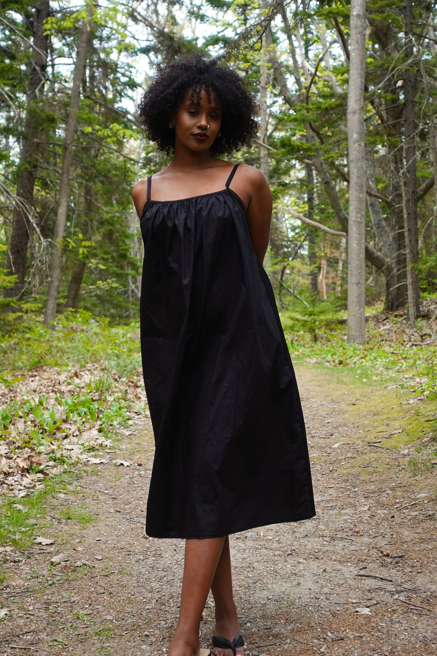 Black Midi Dress