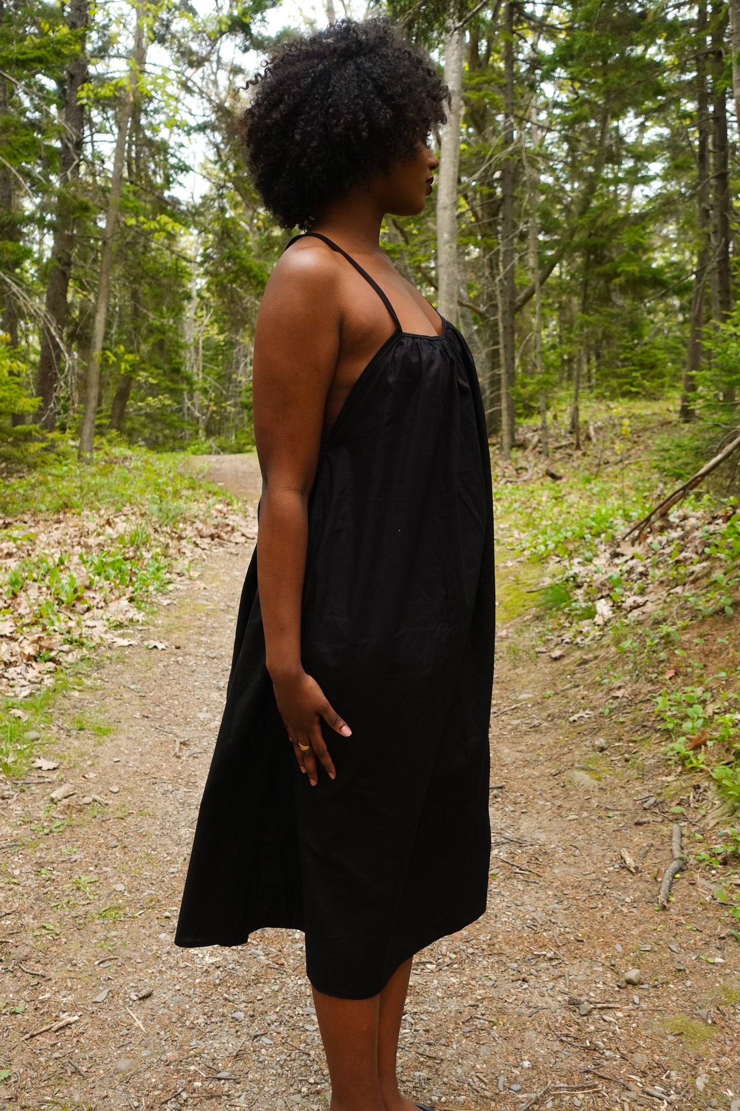 Black Midi Dress