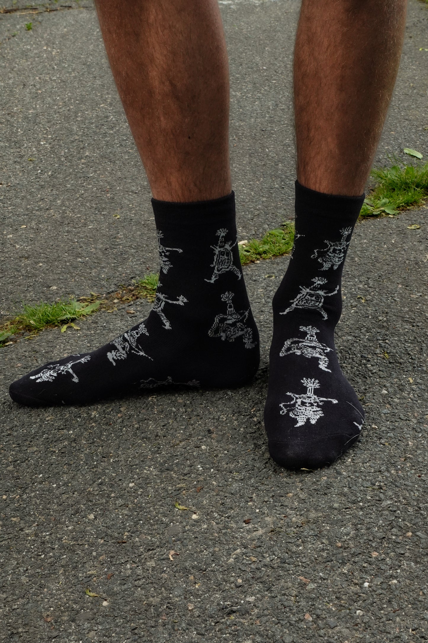 Black Rum Gombey Socks