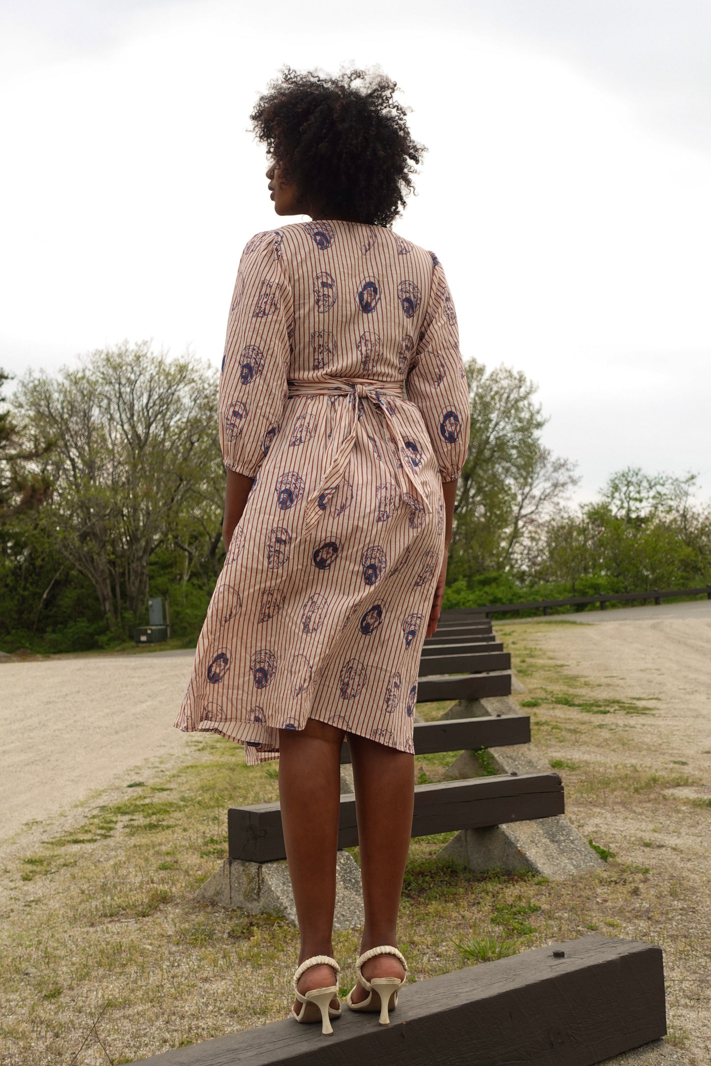 Oyster Wrap Dress