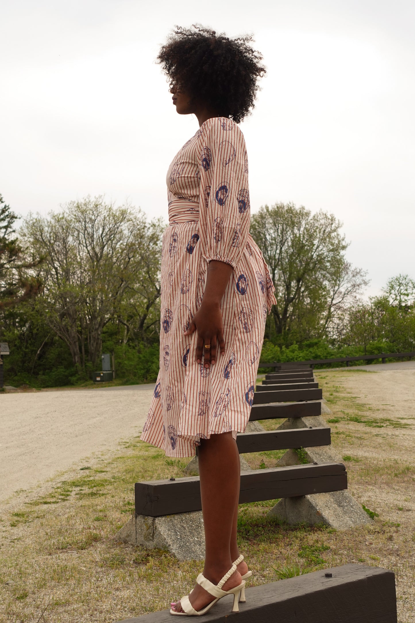 Oyster Wrap Dress