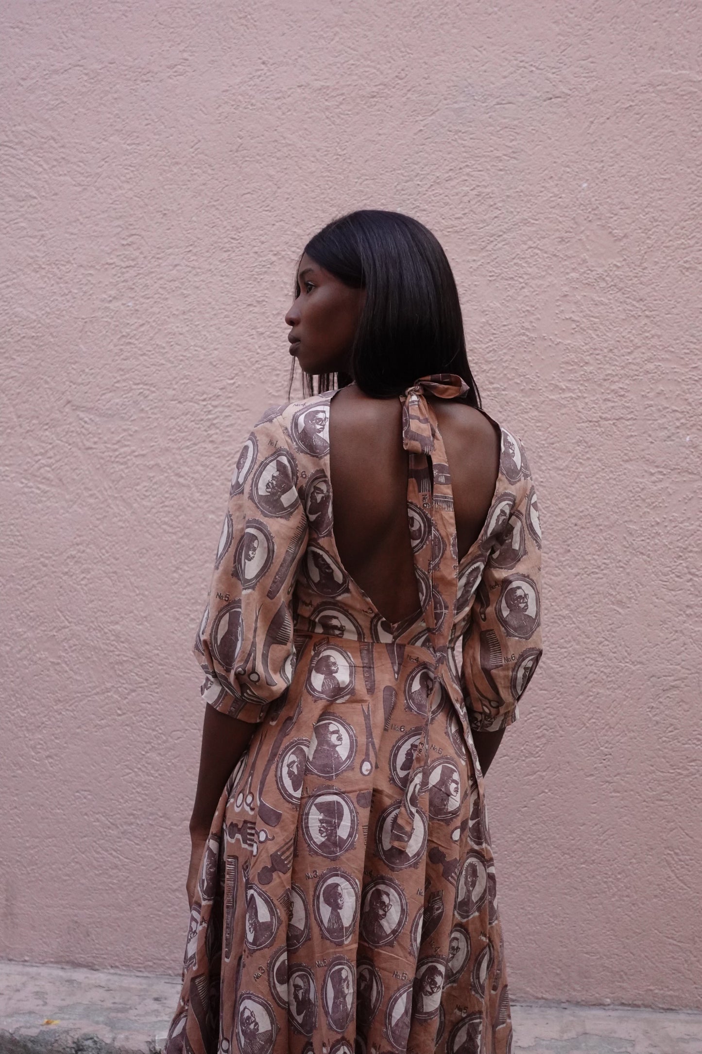 Open Back dress - Fresh Cut
