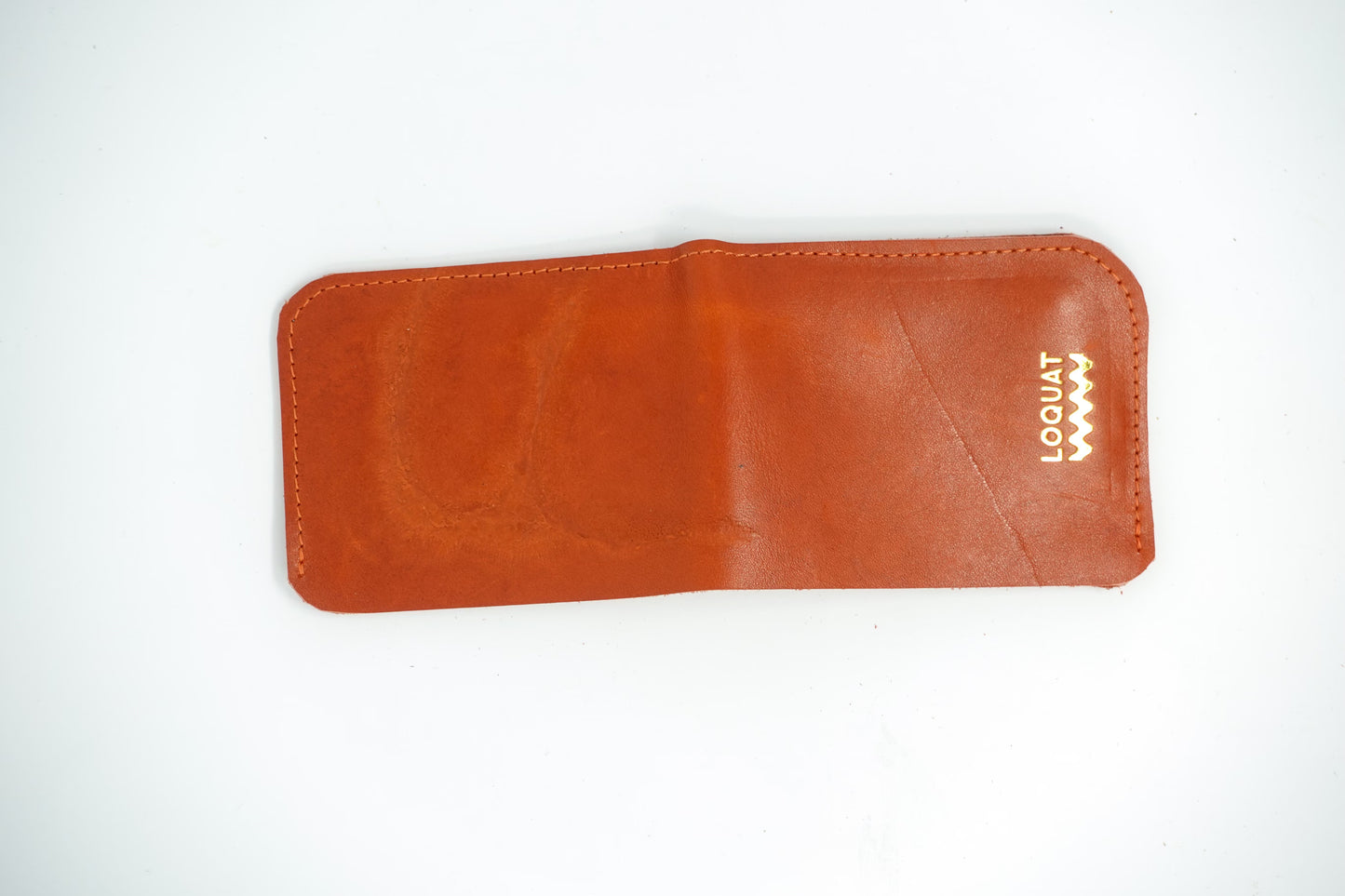 Upcycled Leather Wallet: 001