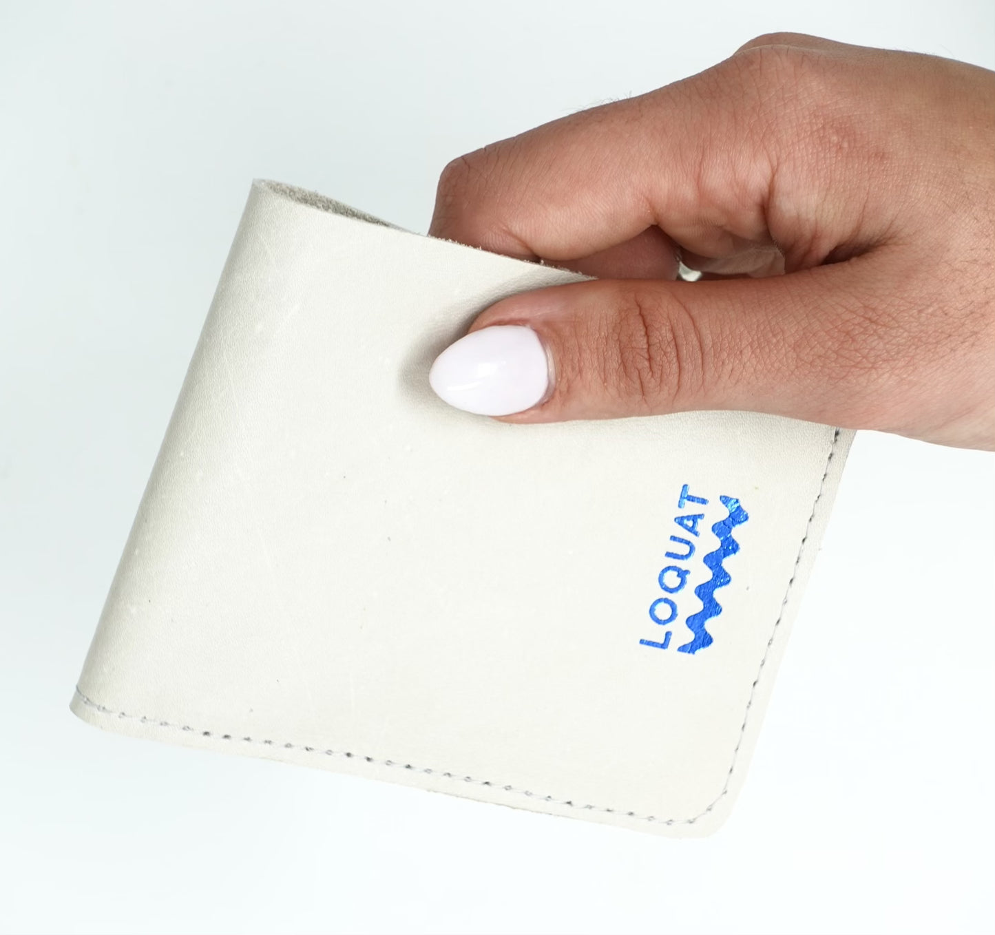 Upcycled Leather Wallet: 005
