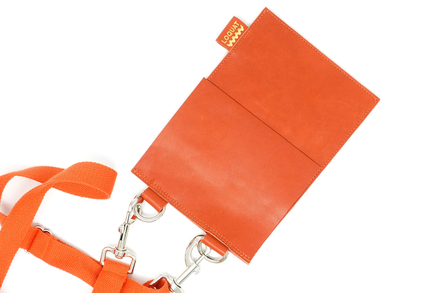 Upcycled Leather Sling: 001