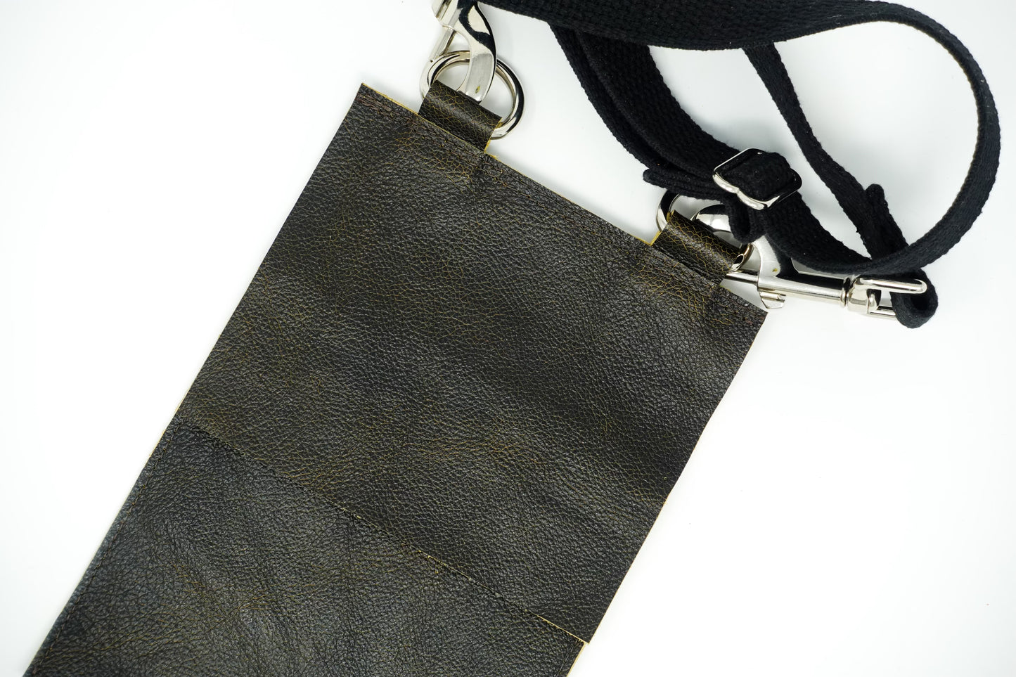Upcycled Leather Sling: 005