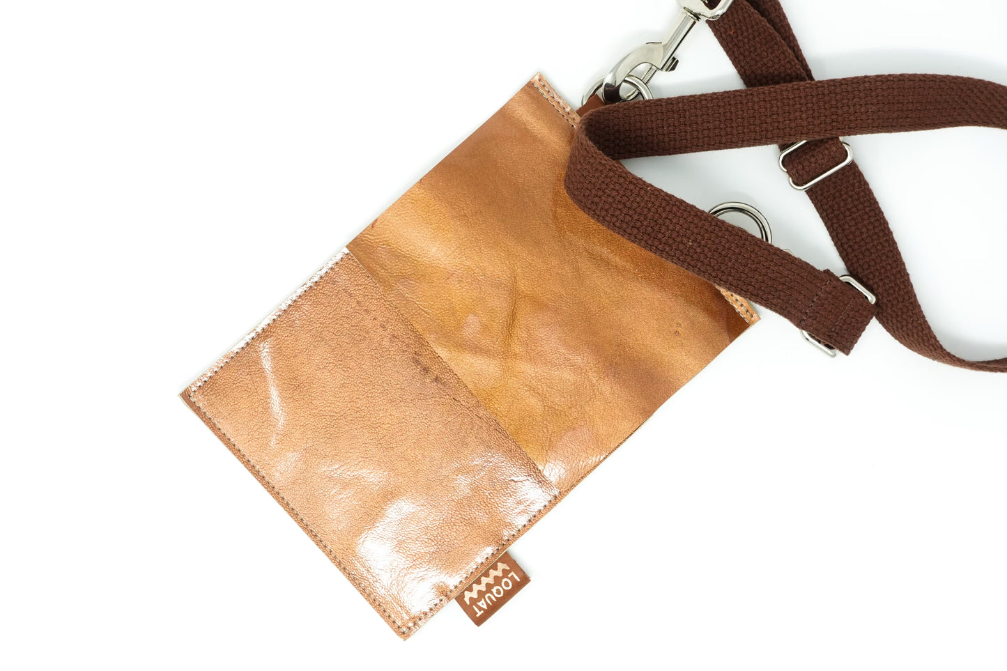 Upcycled Leather Sling: 004