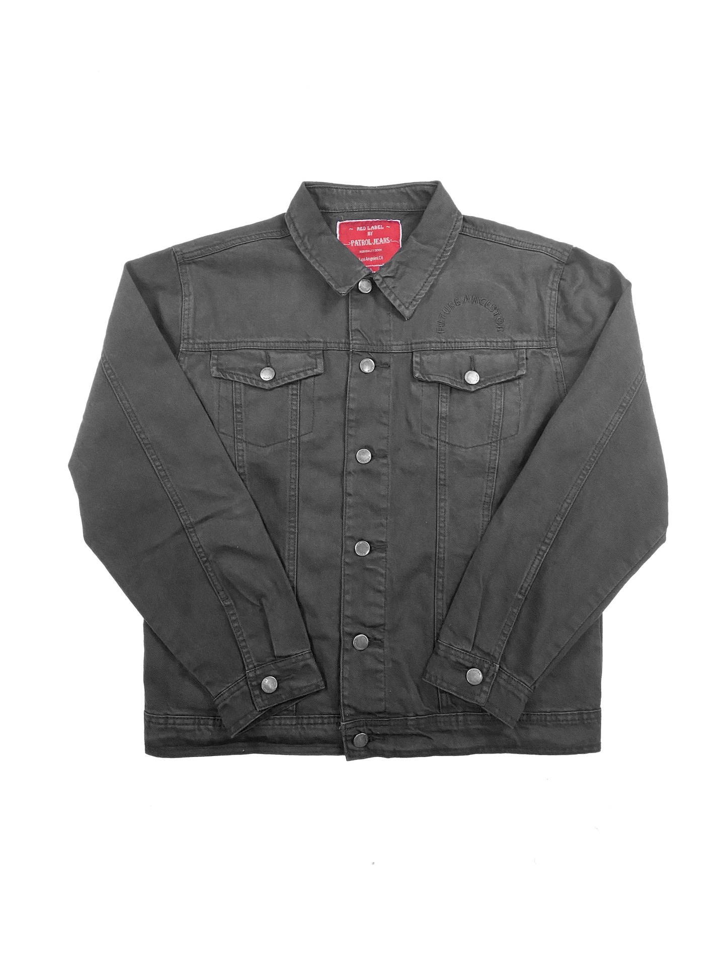LG Dia de Los Muertos Denim Jacket- 8