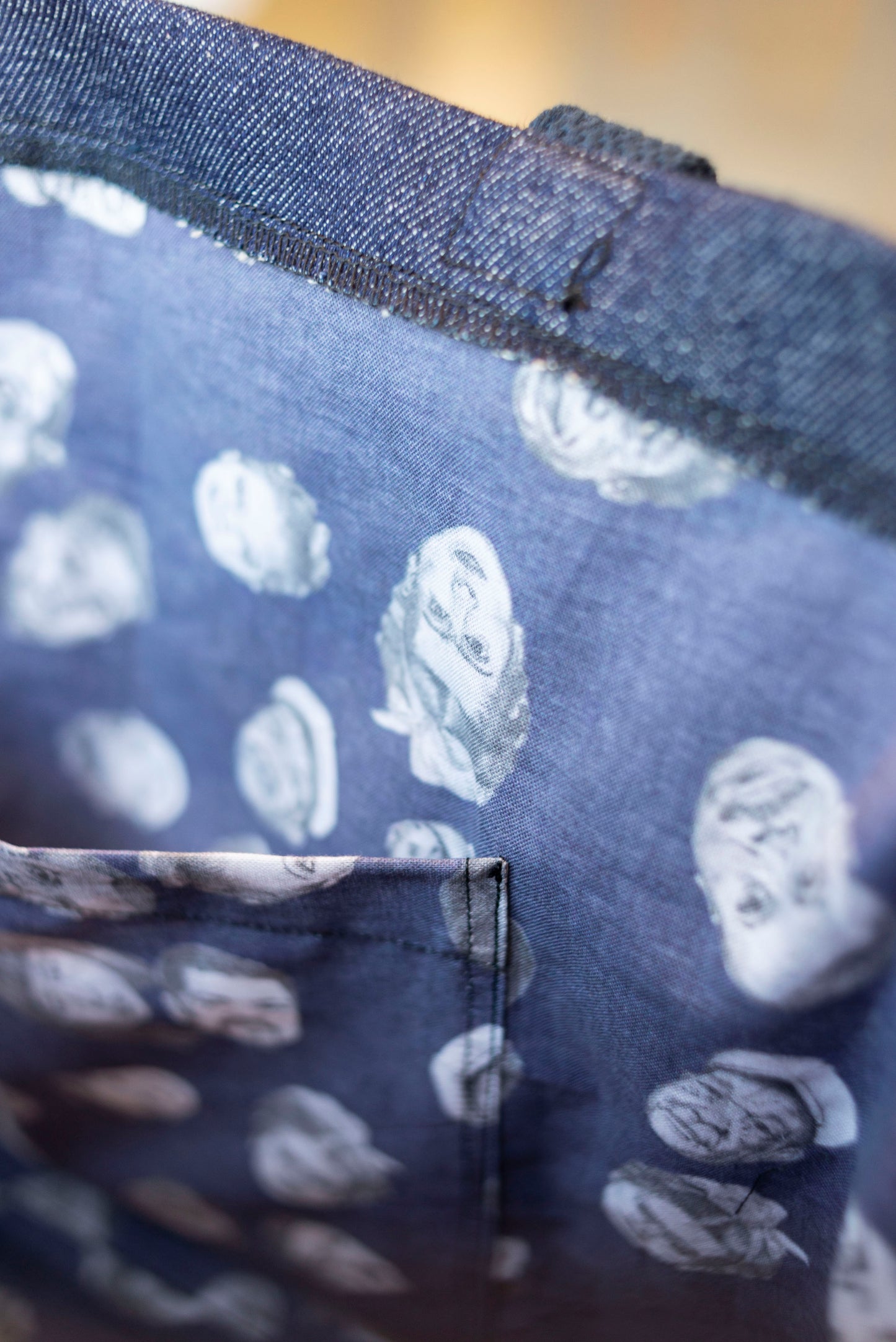 Denim Tote - Indigo Arts Alliance x Loquat