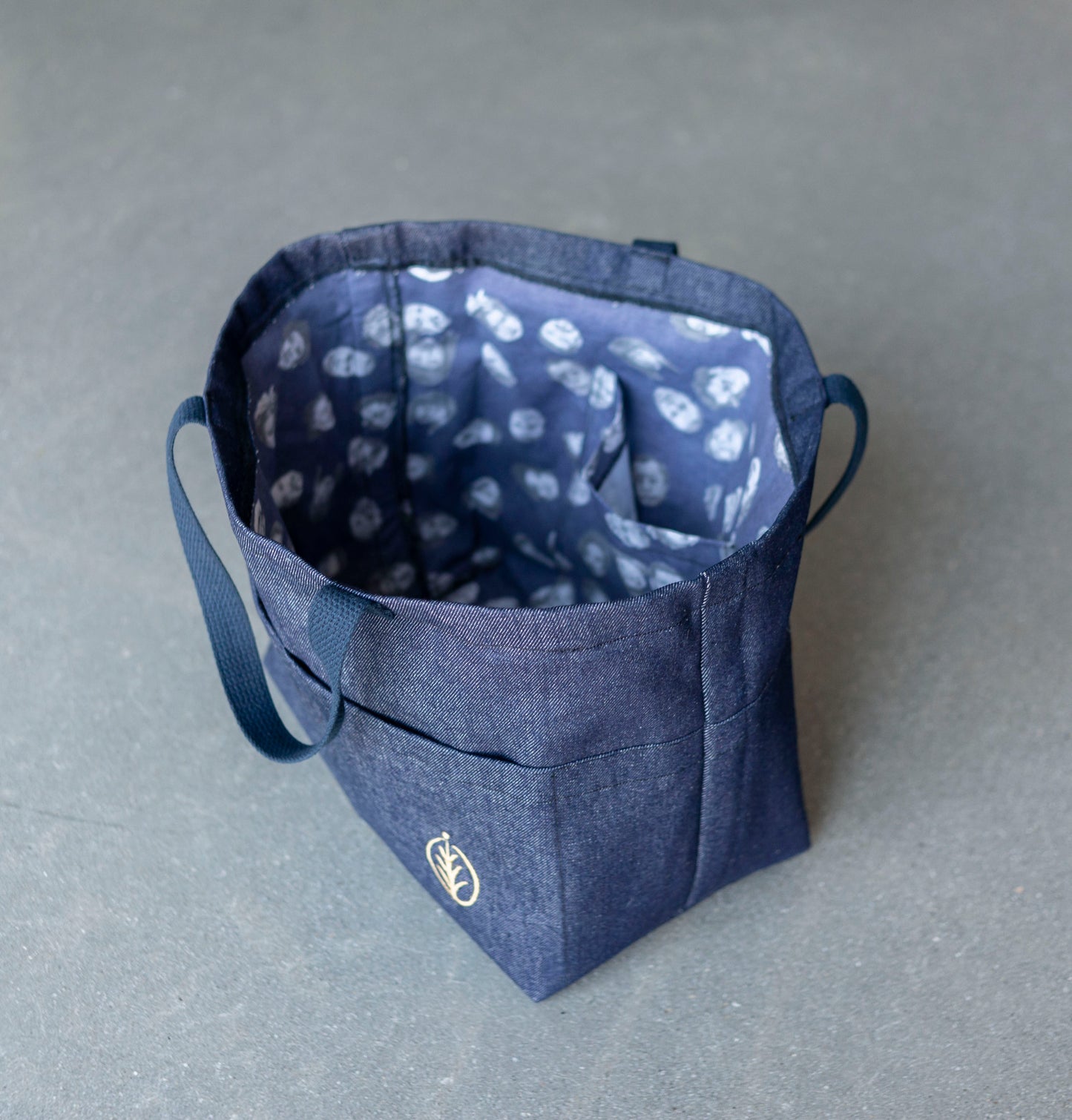 Denim Tote - Indigo Arts Alliance x Loquat