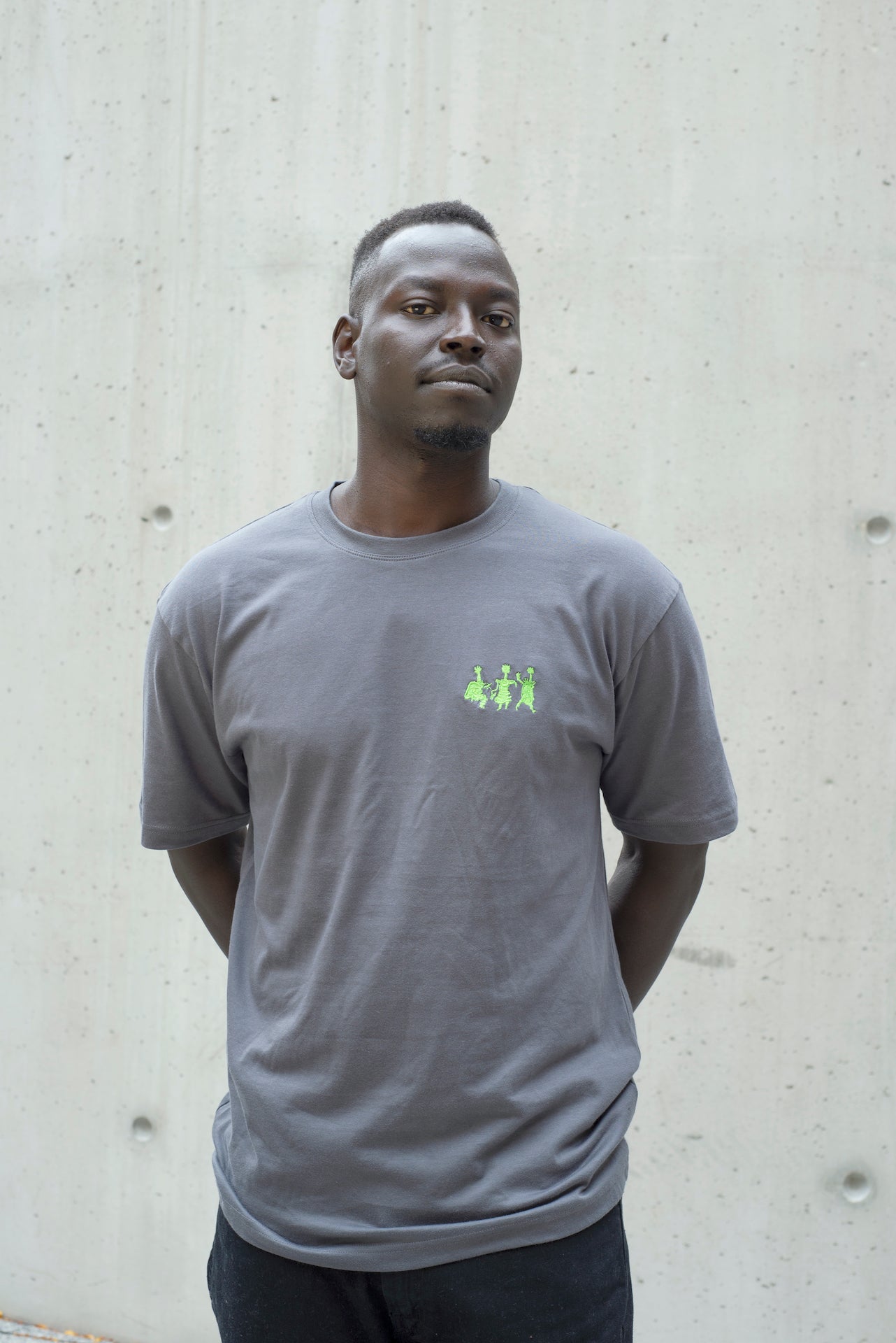 Loquat Organic Supima Cotton T-shirt - Charcoal