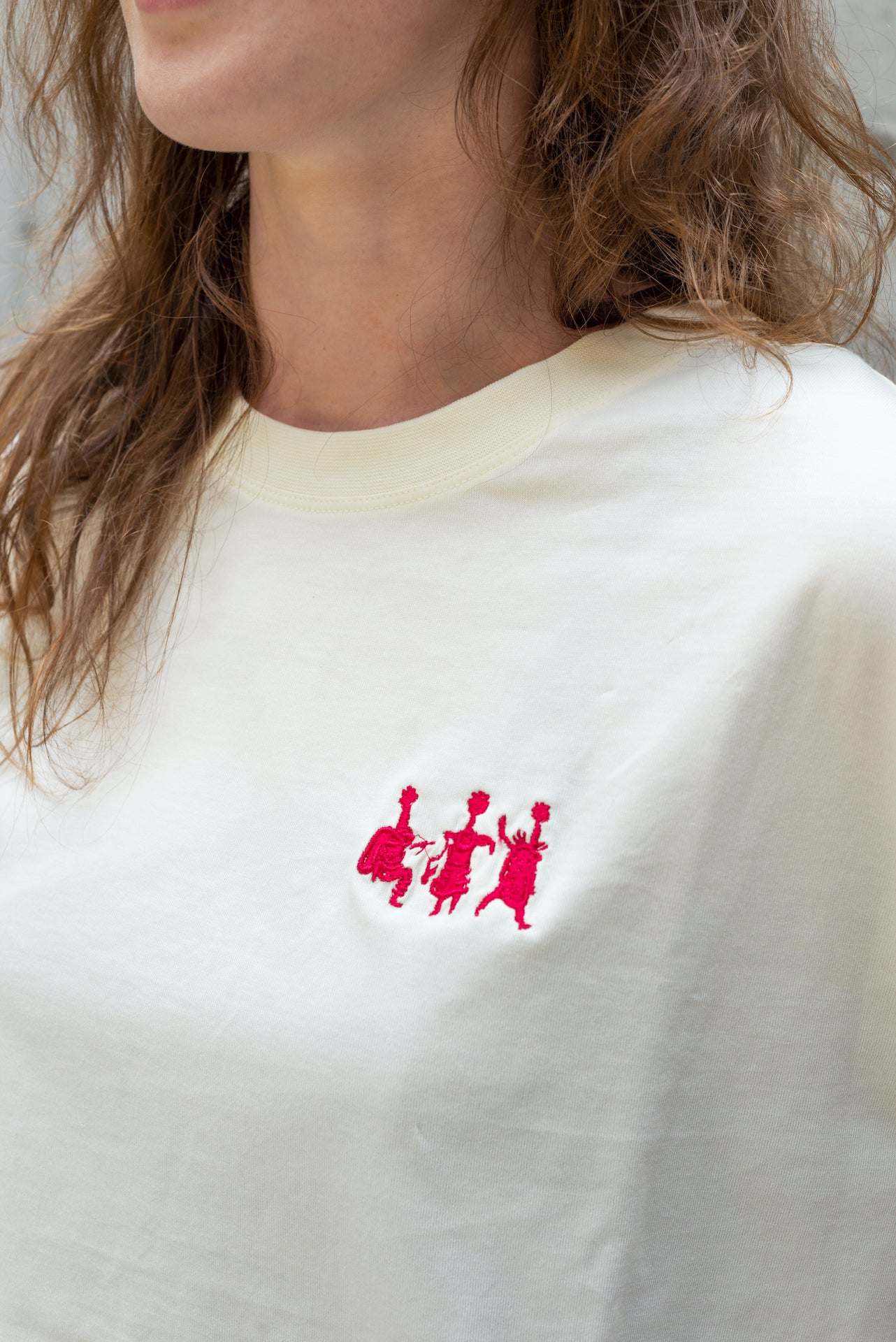 Loquat Organic Supima Cotton T-shirt - Cream