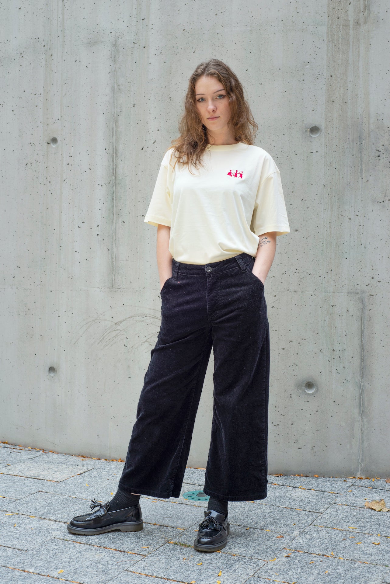 Loquat Organic Supima Cotton T-shirt - Cream