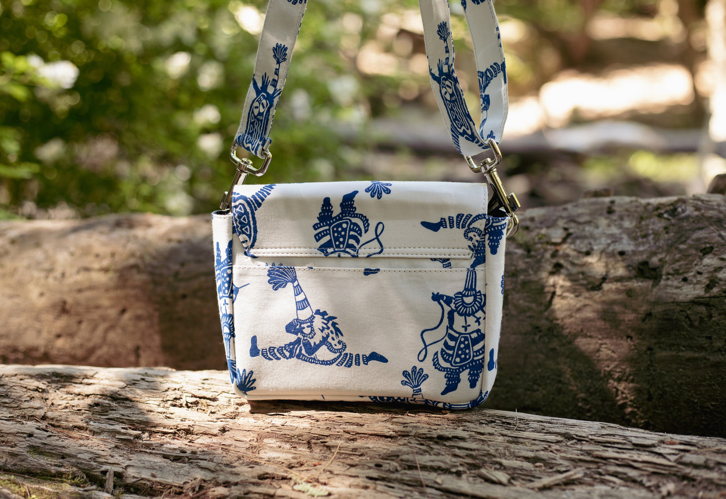 St. George's Gombey Mini Messenger Purse