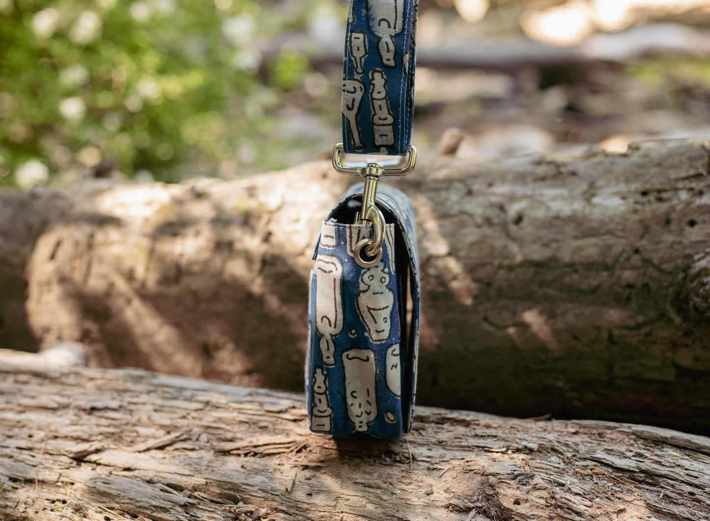 Sea Glass Mini Messenger Purse