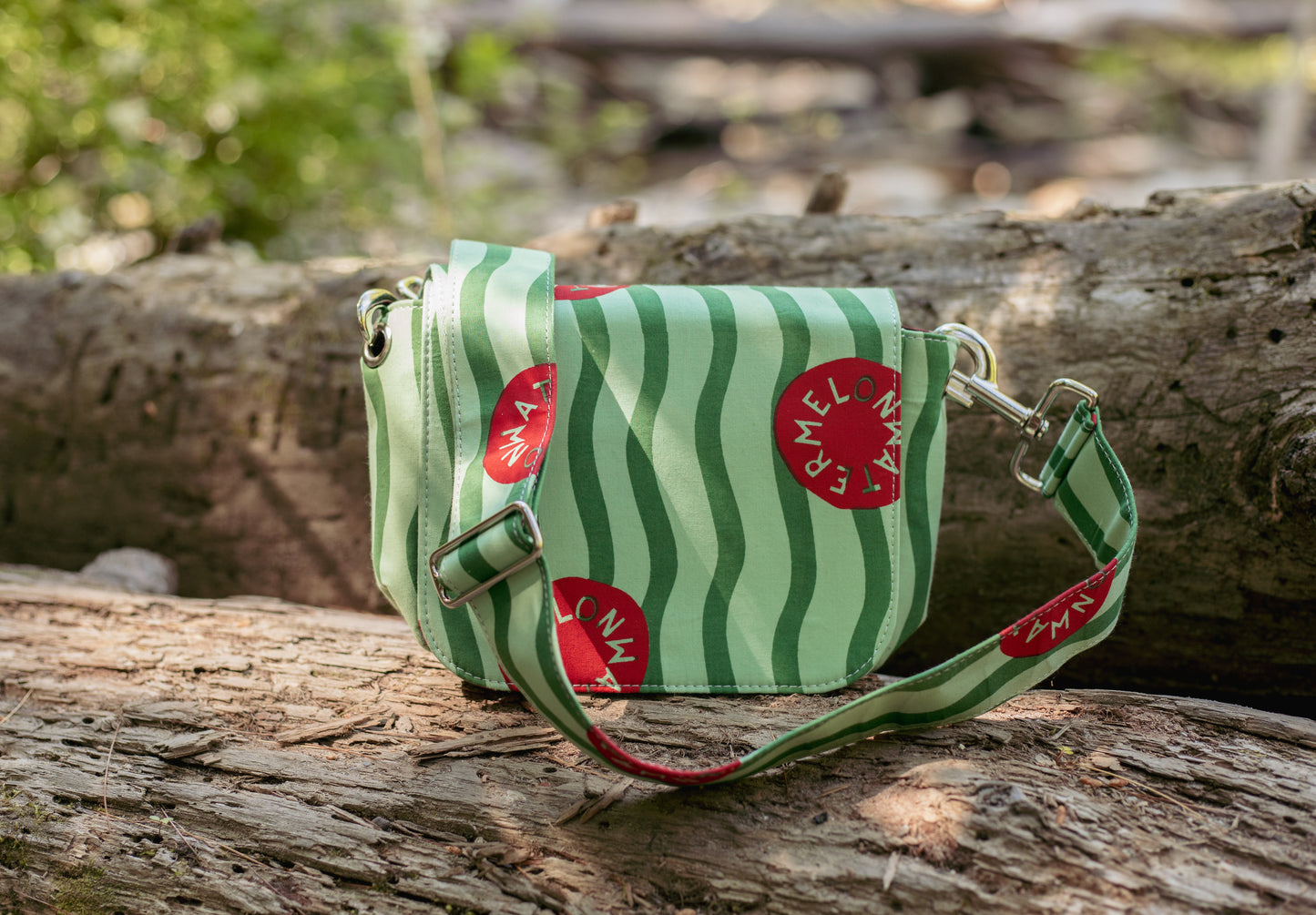 Watermelon Mini Messenger Purse