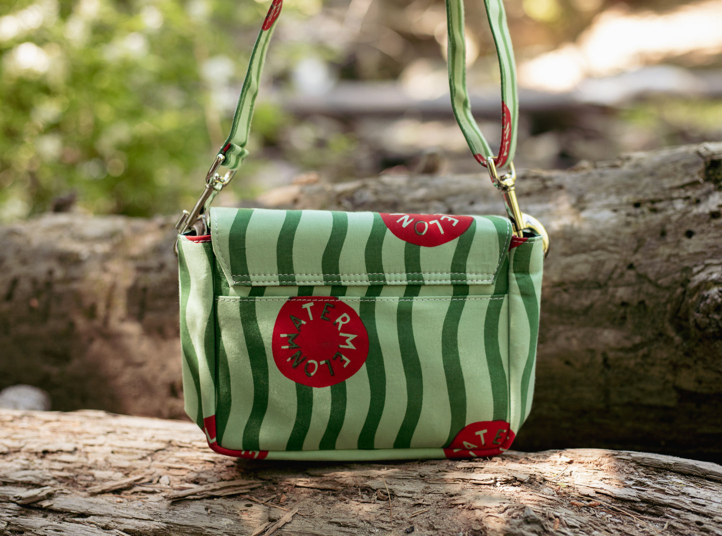 Watermelon Mini Messenger Purse
