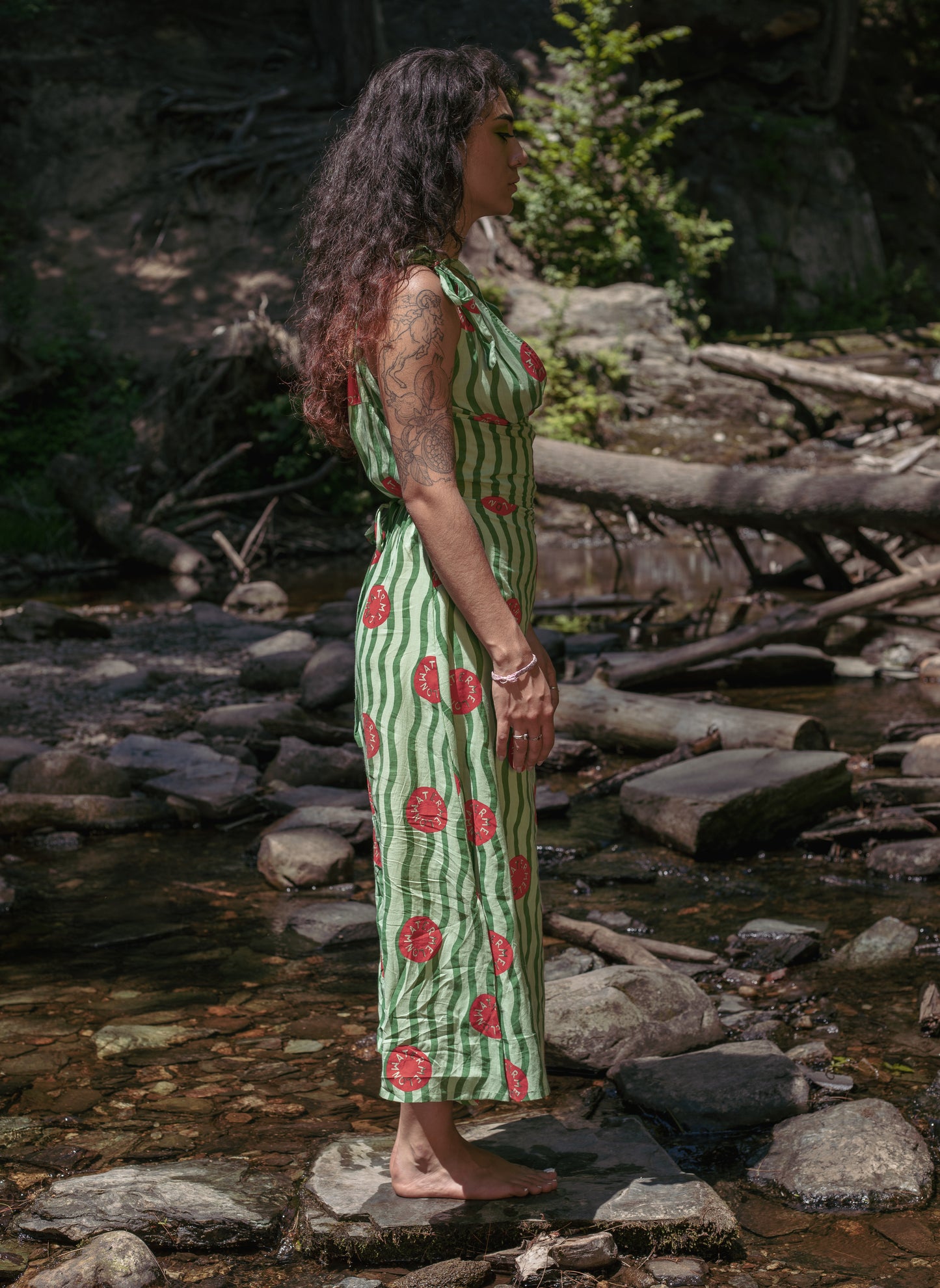 Bowtie Dress - Watermelon