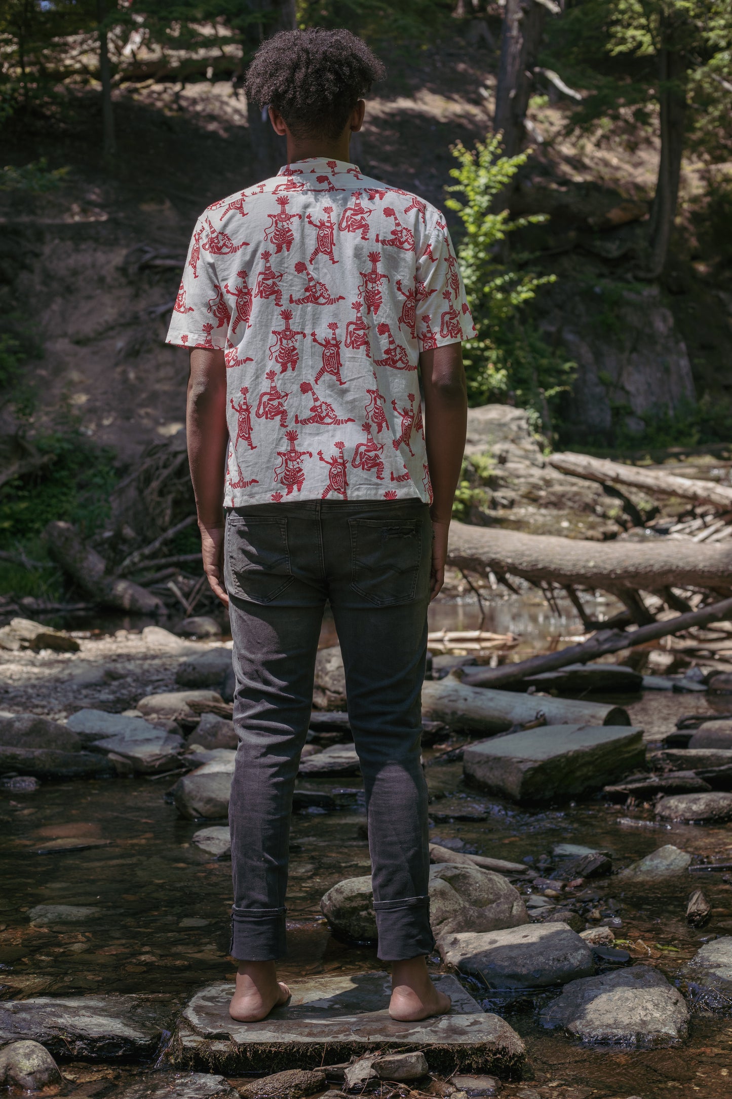 Short Sleeve Button Down - Somerset Gombey