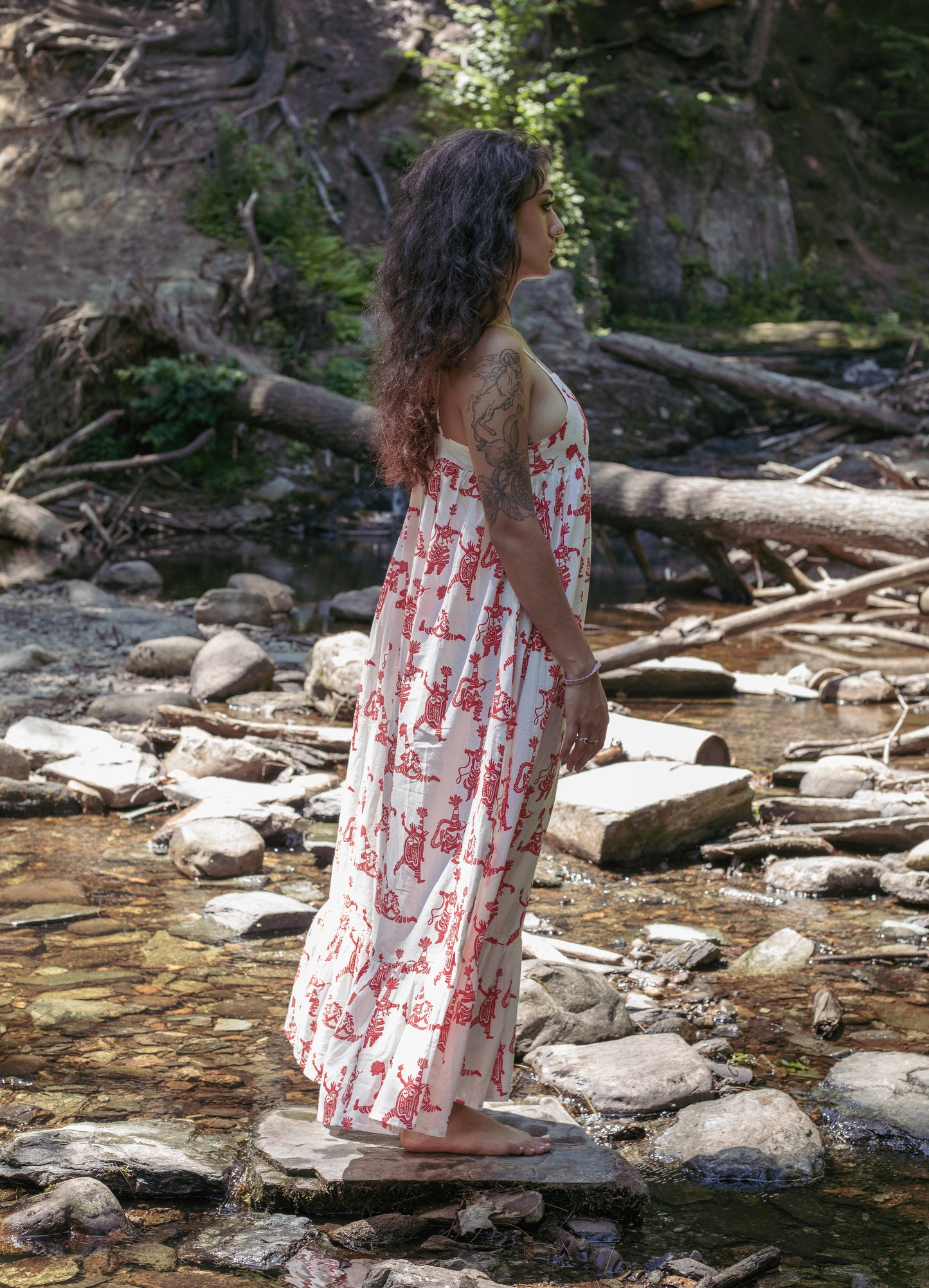 Tiered Dress - Somerset Gombey