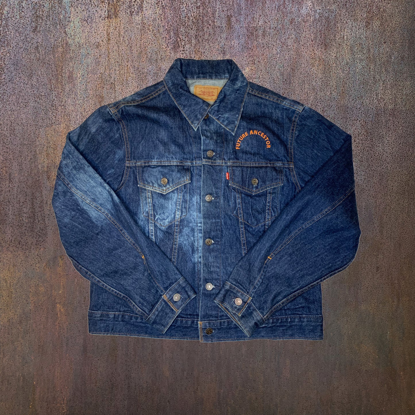 Dia de Los Muertos Denim Jacket - 1