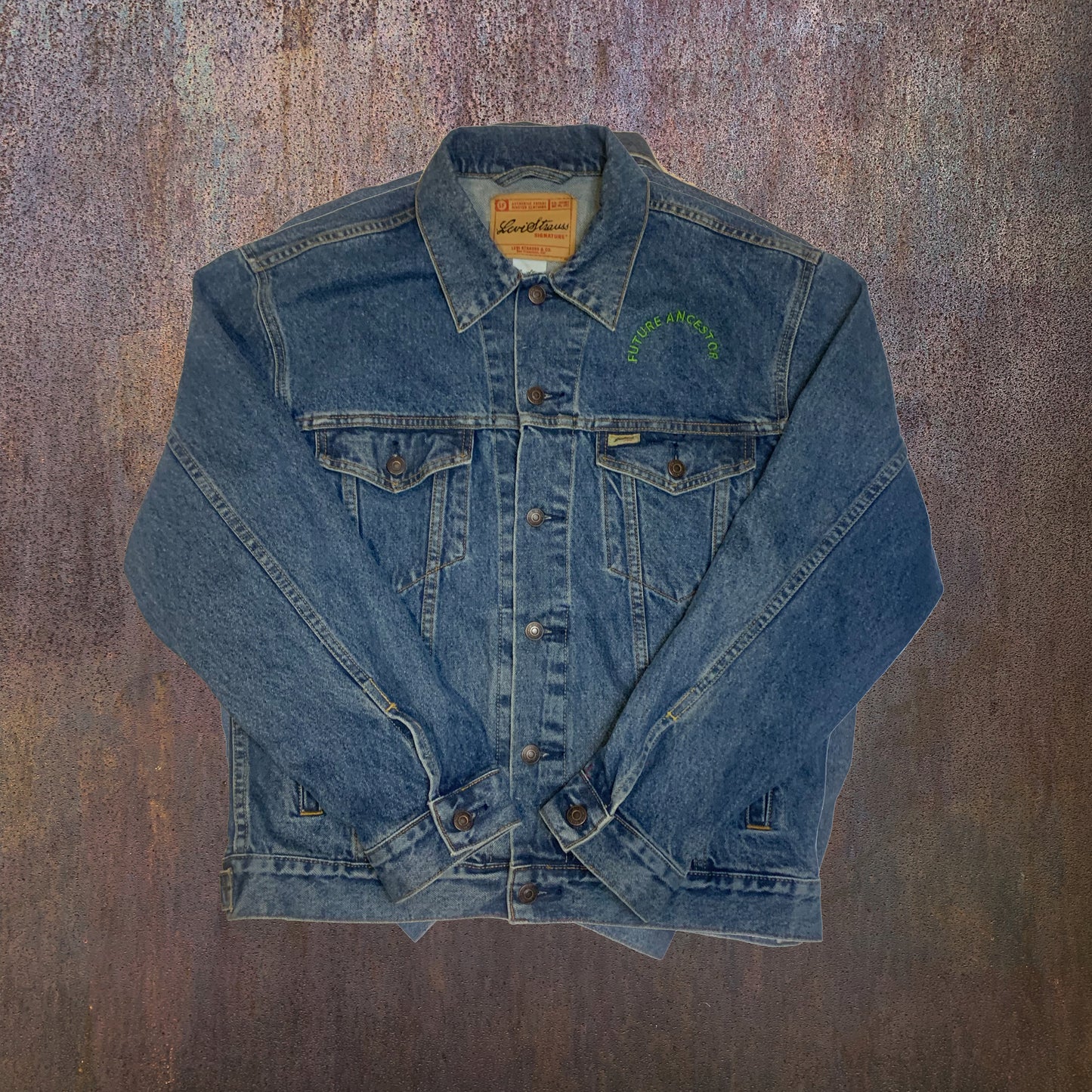 Dia de Los Muertos Denim Jacket - 3