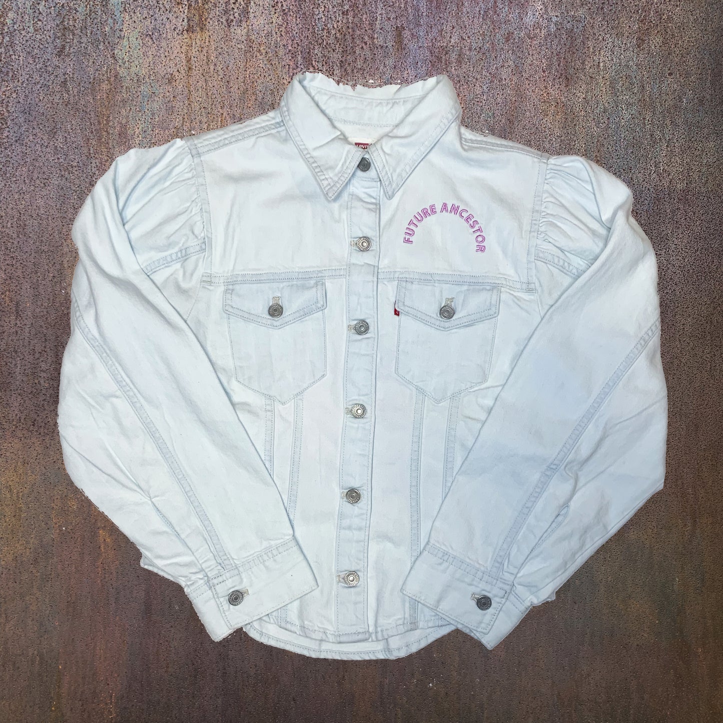 Dia de Los Muertos Denim Jacket - 4