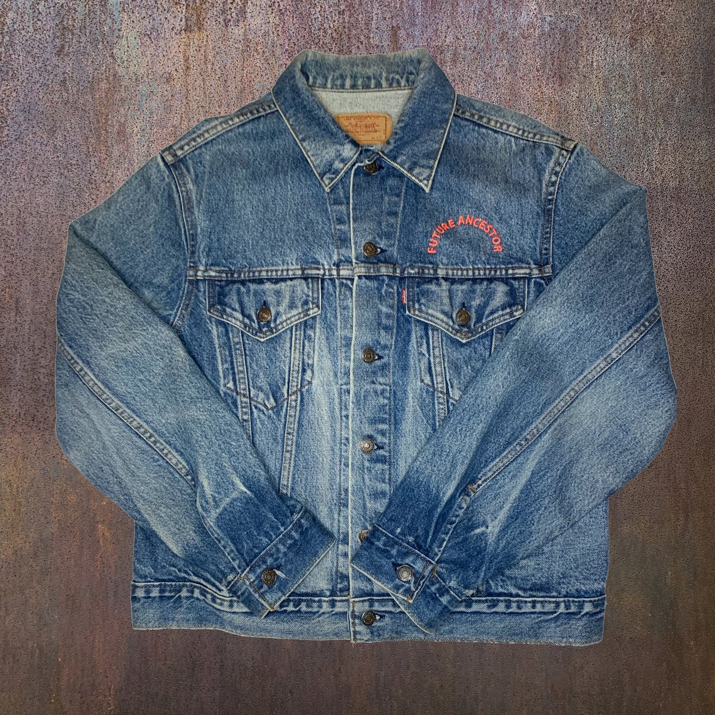 Dia de Los Muertos Denim Jacket - 5