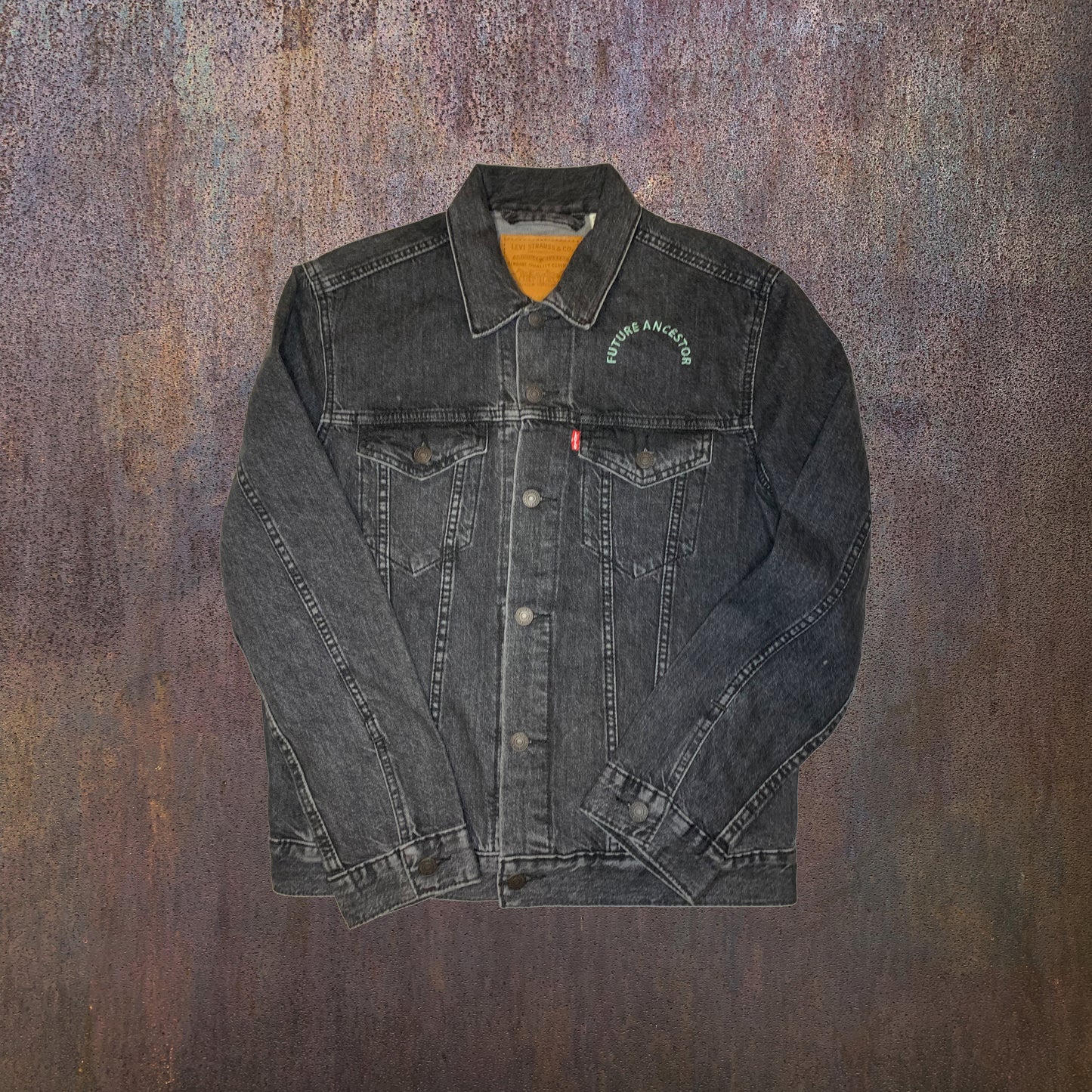Dia de Los Muertos Denim Jacket - 6