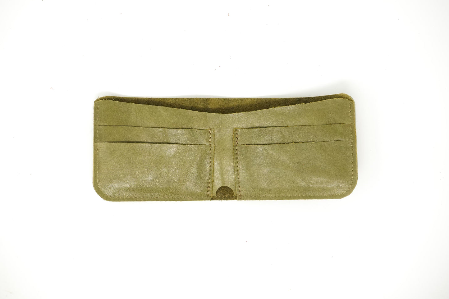 Upcycled Leather Wallet: 012