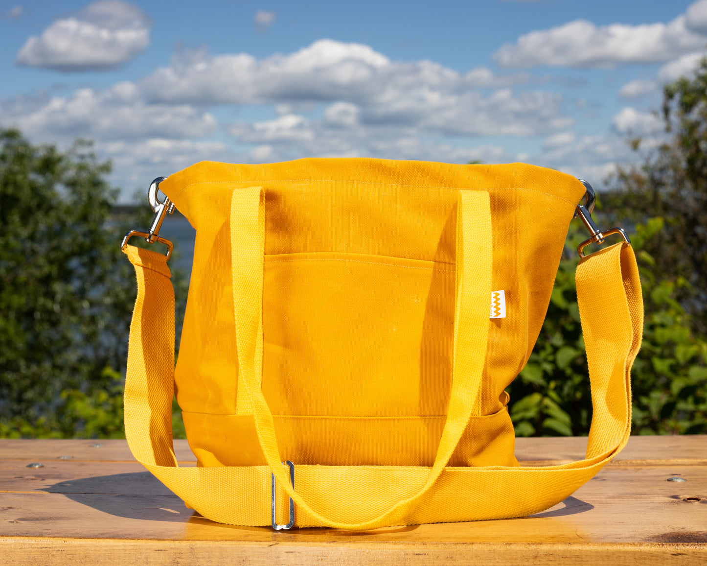 Loquat Waxed Market Tote