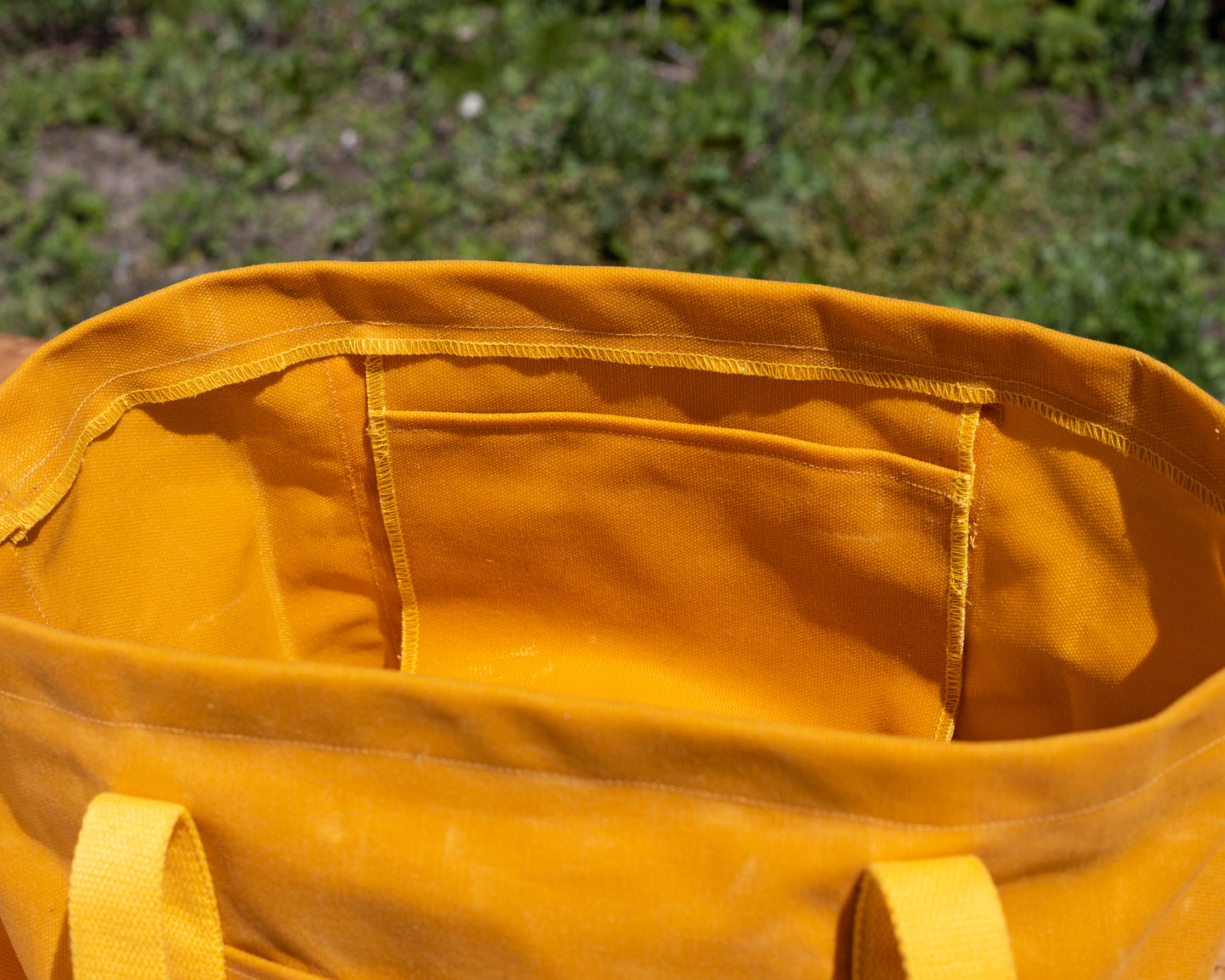 Loquat Waxed Market Tote