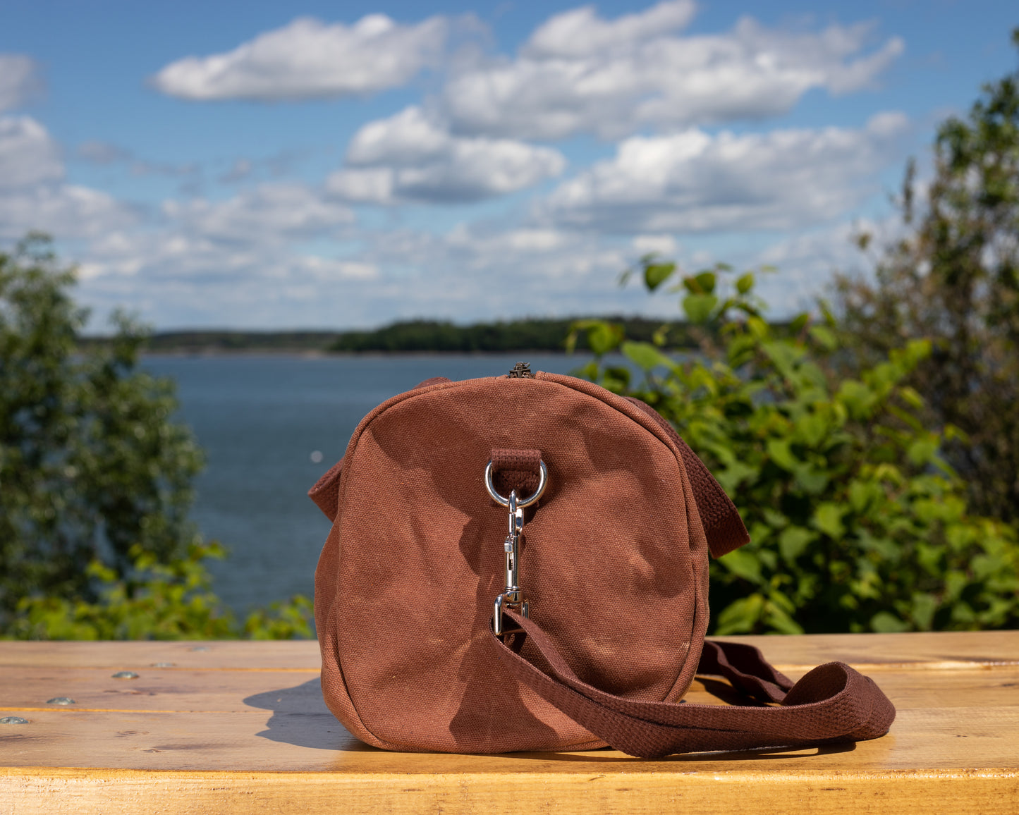Cedar Waxed Town Bag