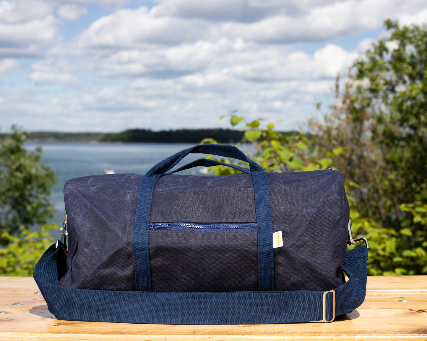 Deep Atlantic Waxed Country Bag