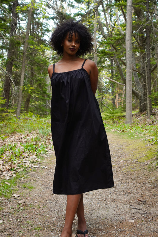 Black Midi Dress