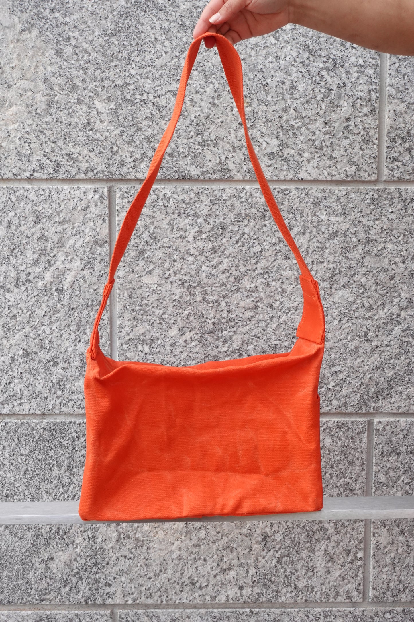 Swizzle Waxed Slouch Pouch