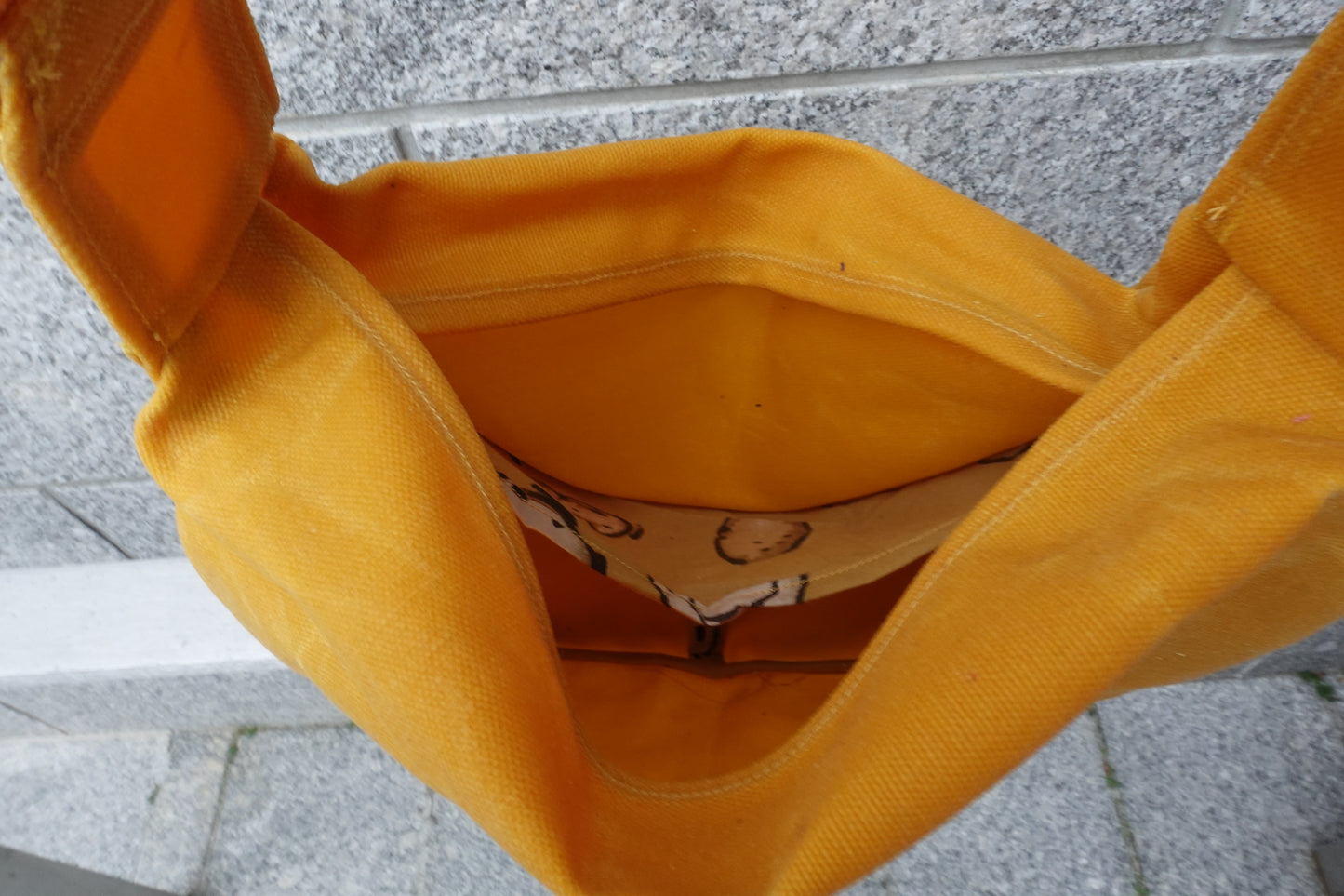 Loquat Waxed Slouch Pouch