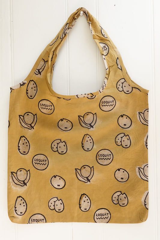 Loquat Dot - Pack Away Tote