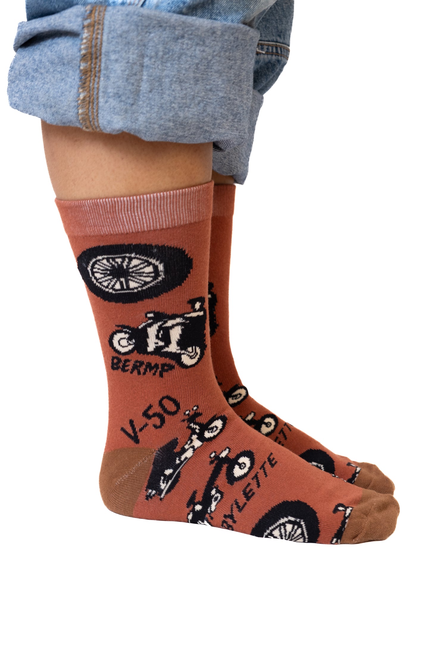 Cedar Mobylette Socks