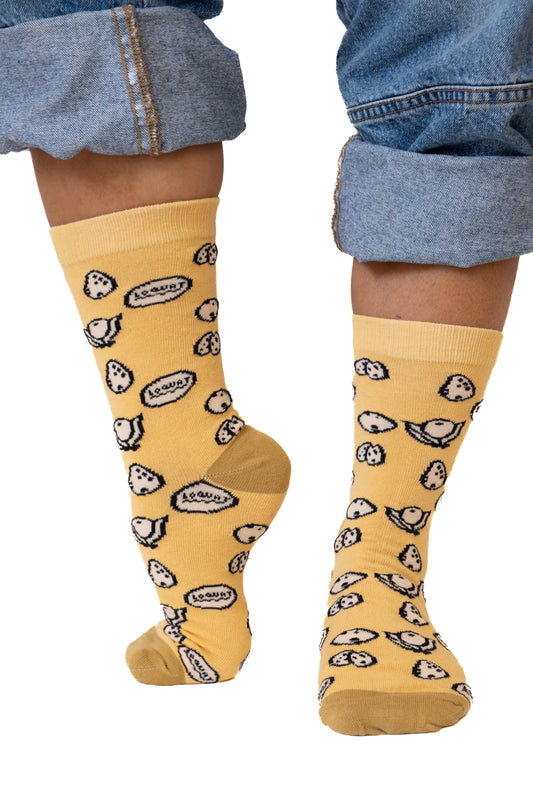Loquat Dot Socks