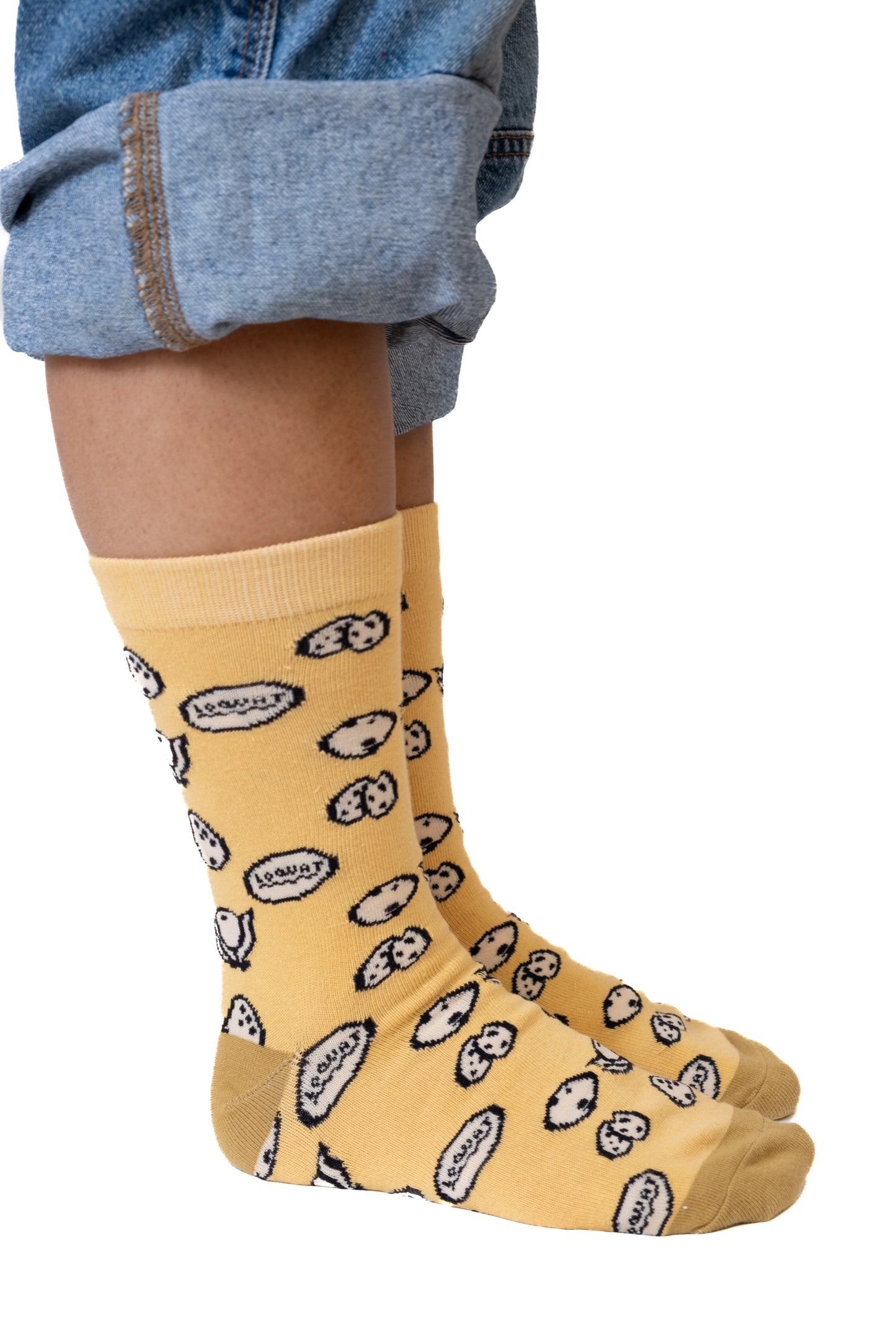 Loquat Dot Socks