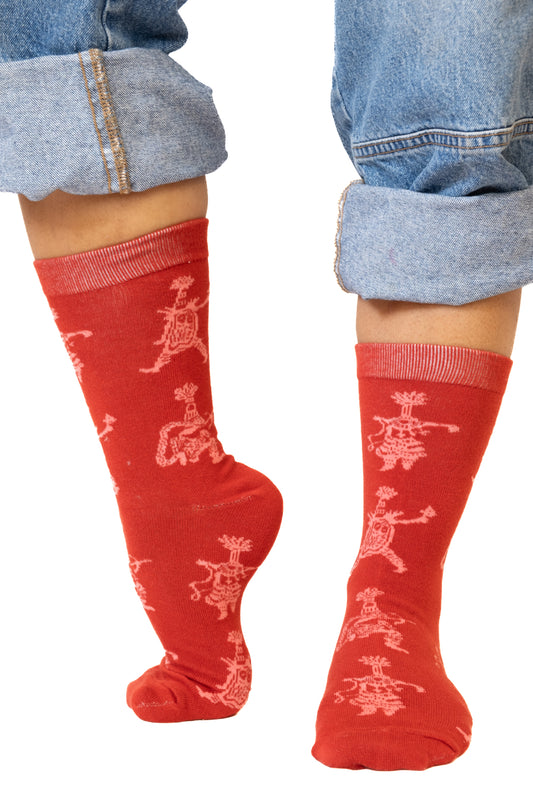 Somerset Gombey  Socks