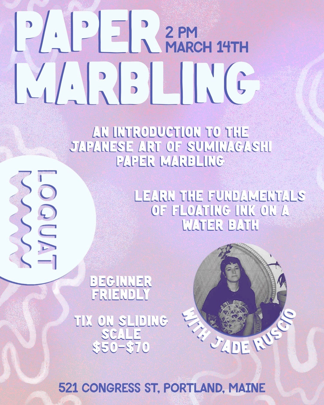 Paper Marbling - Portland