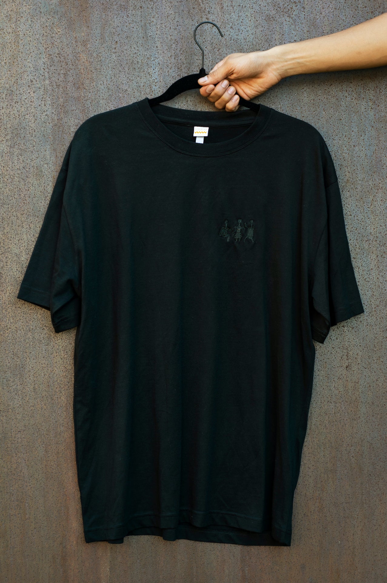 Loquat Organic Supima Cotton T-shirt - Black