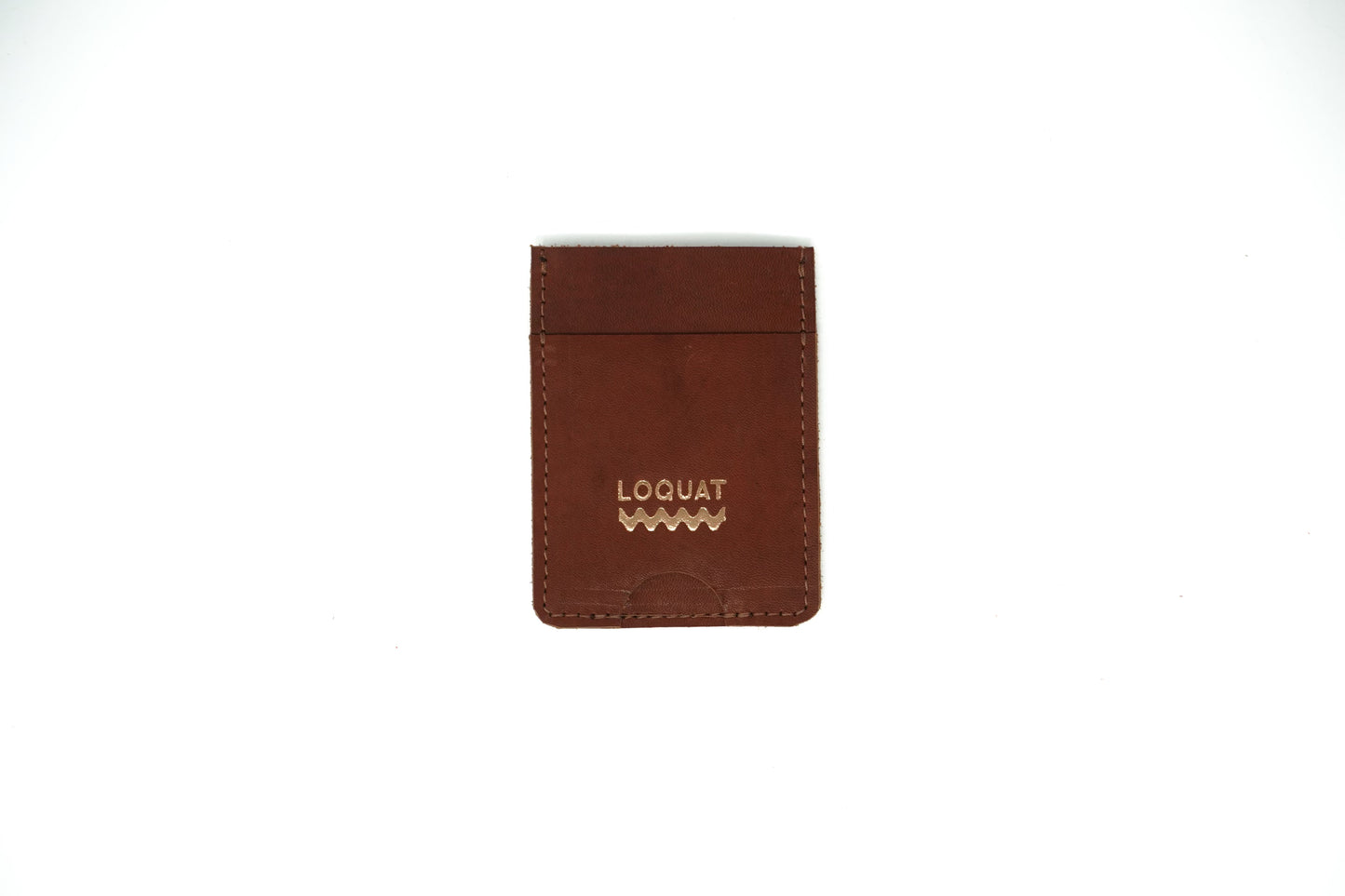 Upcycled Leather Cardholder: 002