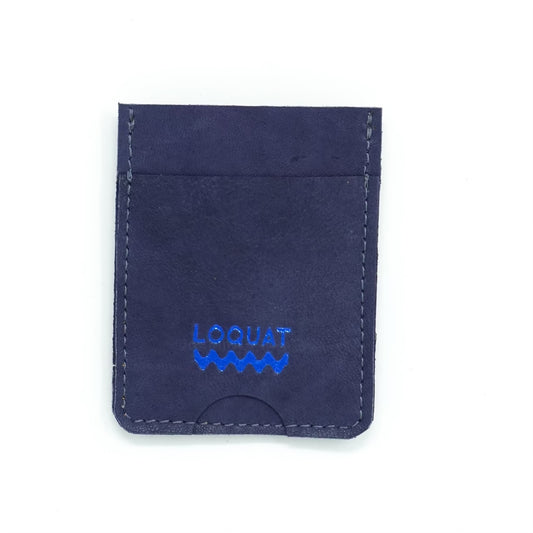 Upcycled Leather Cardholder: 006