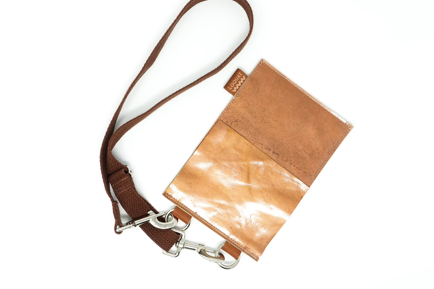 Upcycled Leather Sling: 004