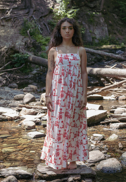 Tiered Dress - Somerset Gombey