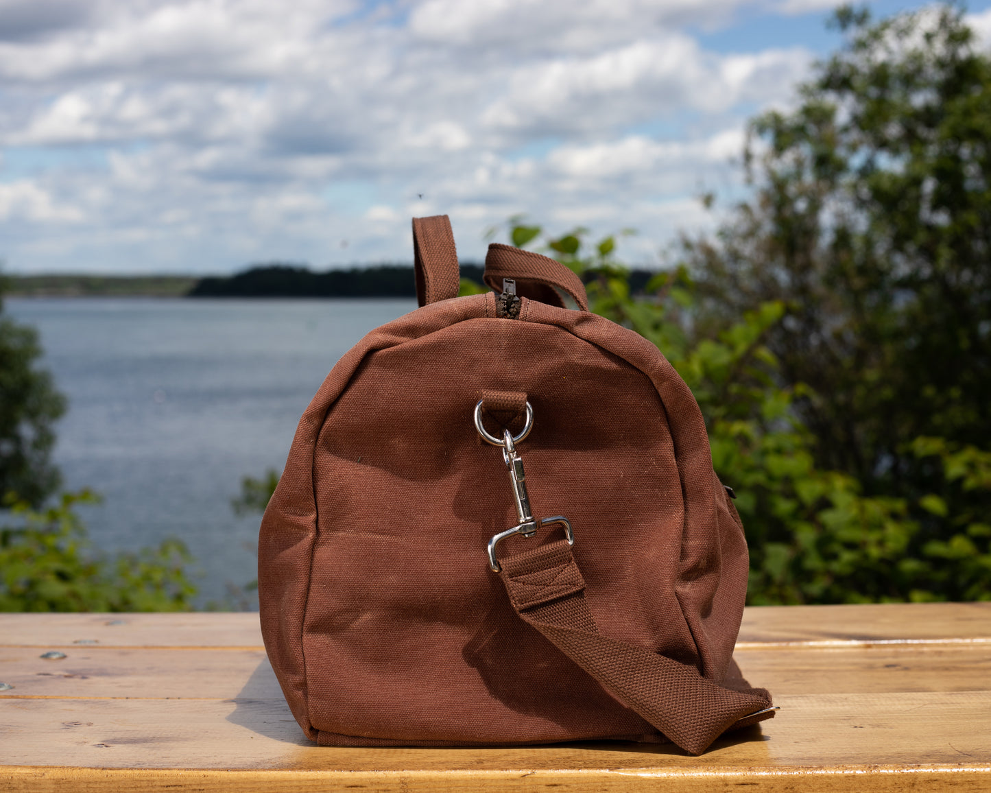 Cedar Waxed Country Bag